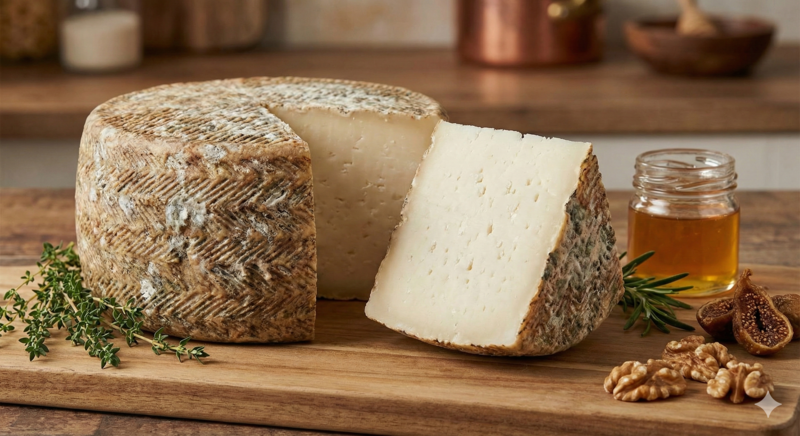 Queso mezcla oveja cabra